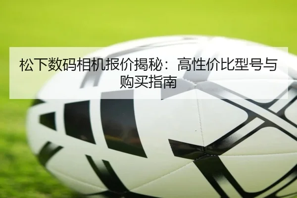 松下数码相机报价揭秘：高性价比型号与购买指南